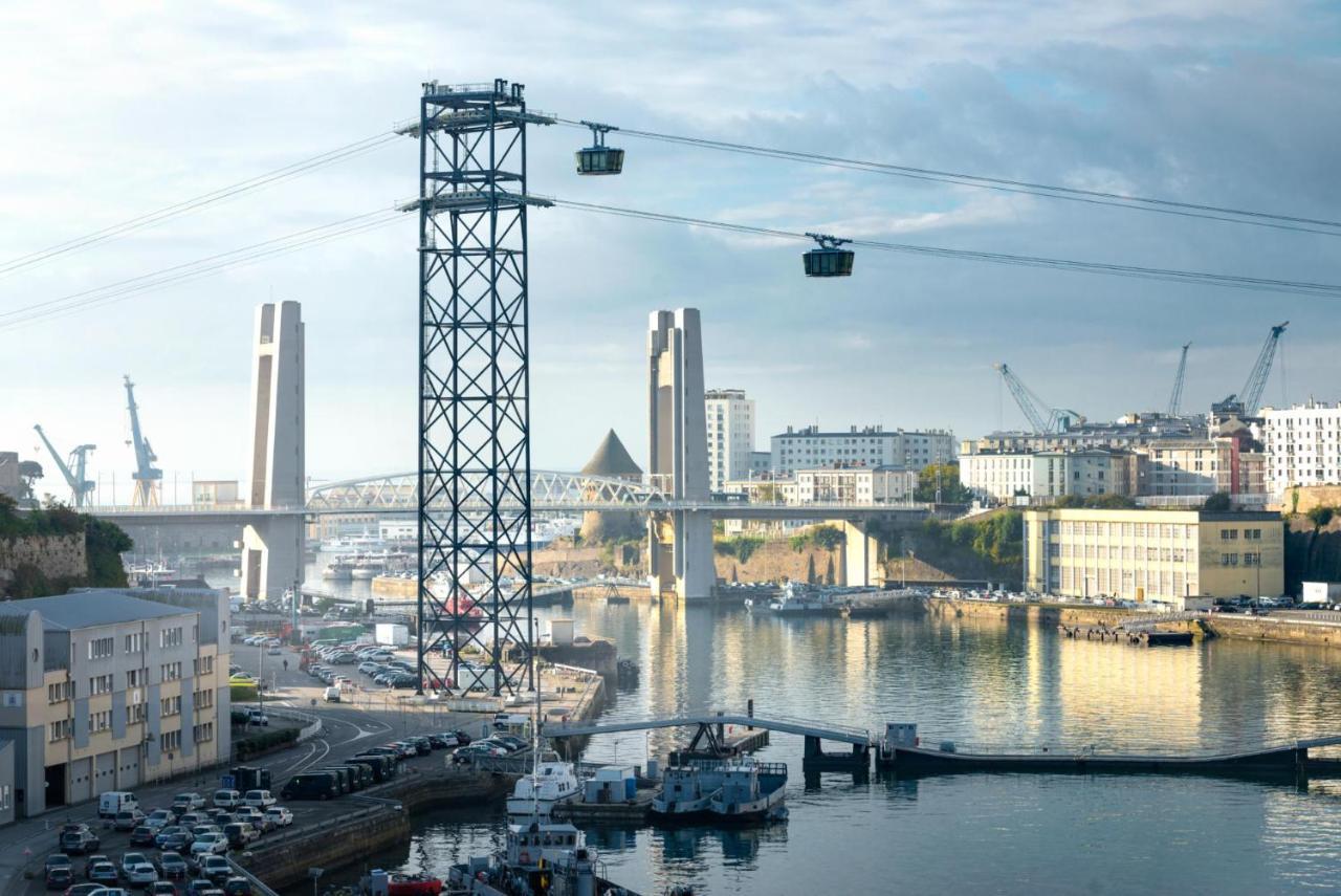 Gwer - Studio Neuf Hypercentre Terrasse Privee Apartment Brest Bagian luar foto